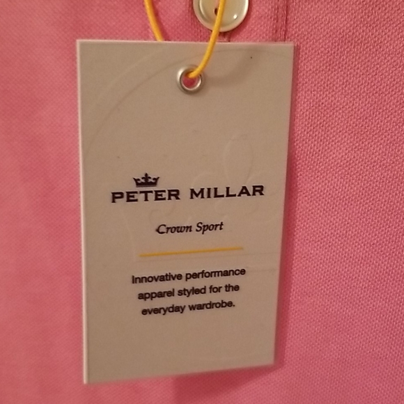 Peter Millar Mens short sleeve sport polo - Picture 3 of 6